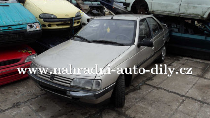 Peugeot 405 stříbrná na náhradní díly Praha / nahradni-auto-dily.cz