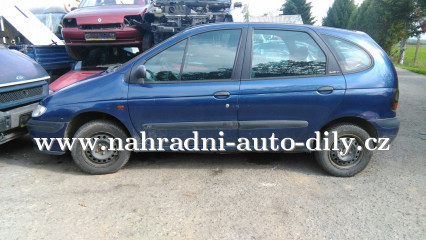 Renault Scenic modrá na náhradní díly Plzeň