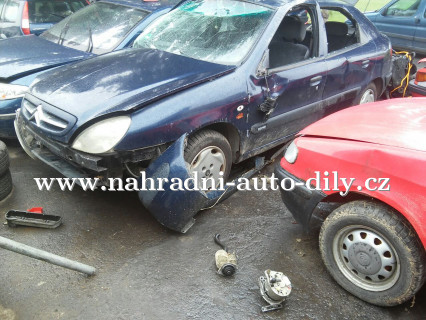 Citroen Xsara modrá na díly Plzeň / nahradni-auto-dily.cz