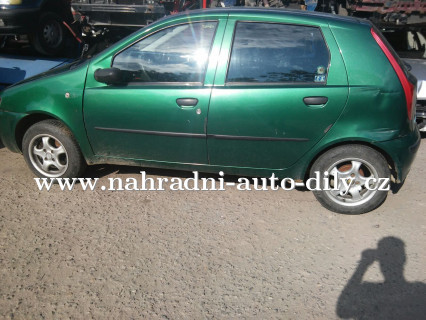 Fiat Punto 5dv. zelená metalíza na díly Plzeň / nahradni-auto-dily.cz