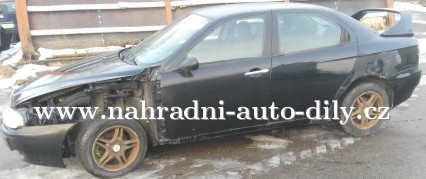 Alfa Romeo 156 černá na díly Brno / nahradni-auto-dily.cz