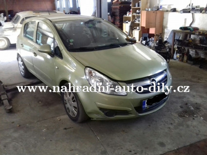 Opel Corsa 2007 1,3cdti na díly Plzeň / nahradni-auto-dily.cz