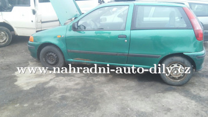 Fiat Punto 3dv zelená na díly Plzeň / nahradni-auto-dily.cz