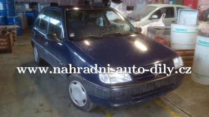 Citroen Saxo modrá - díly z tohoto vozu