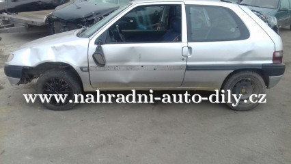 Citroen Saxo stříbrná na náhradní díly Tábor