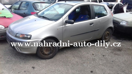 Fiat Punto 2 stříbrná na náhradní díly Tábor / nahradni-auto-dily.cz