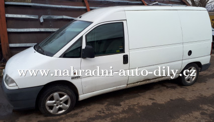 Citroen Jumpy bílá na náhradní díly Brno / nahradni-auto-dily.cz