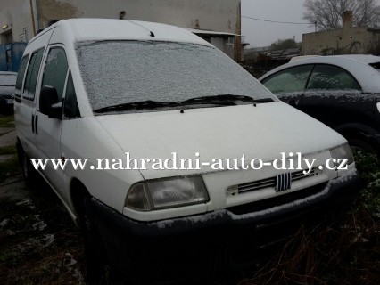 Fiat Scudo 1,9 nafta 66kw 1999 bílá na náhradní díly Brno / nahradni-auto-dily.cz