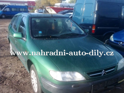 Citroen Xsara zelená na náhradní díly Pardubice / nahradni-auto-dily.cz