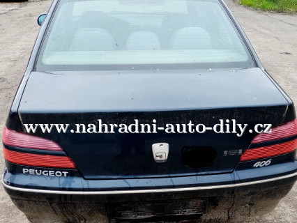 Peugeot 406 modrá náhradní díly z tohoto vozu / nahradni-auto-dily.cz