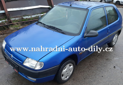 Citroen Saxo modrá na náhradní díly Brno