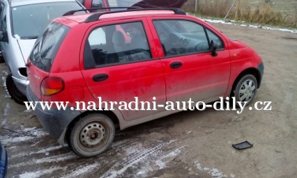 Daewoo Matiz 1,0i na díly České Budějovice