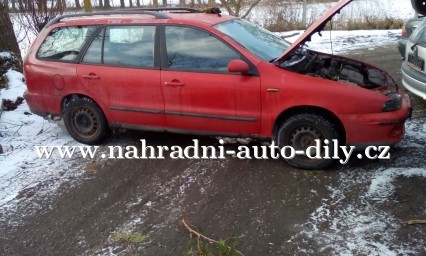 Fiat marea 1,6 16V červená na díly České Budějovice / nahradni-auto-dily.cz