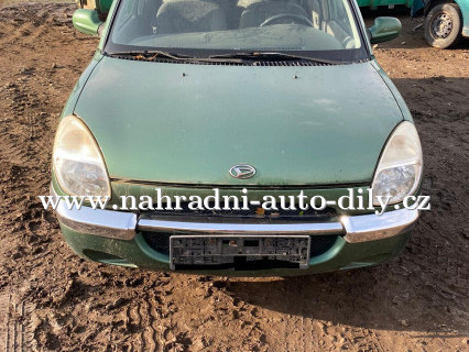 Daihatsu Sirion zelená na náhradní díly Pardubice