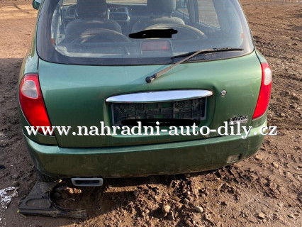 Daihatsu Sirion zelená na náhradní díly Pardubice / nahradni-auto-dily.cz