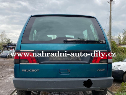 Peugeot 806 na náhradní díly Pardubice / nahradni-auto-dily.cz