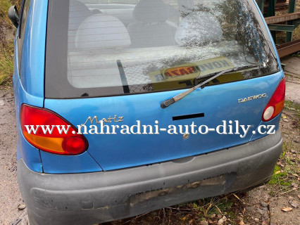 Daewoo Matiz modrá na náhradní díly Pardubice / nahradni-auto-dily.cz