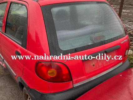 Daewoo Matiz červená náhradní díly / nahradni-auto-dily.cz