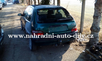 Citroen saxo 1.1 modrá na díly ČB / nahradni-auto-dily.cz