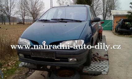 Renault Scenic modrá na díly ČB / nahradni-auto-dily.cz